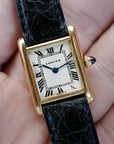Cartier Paris Yellow Gold Tank Louis Watch