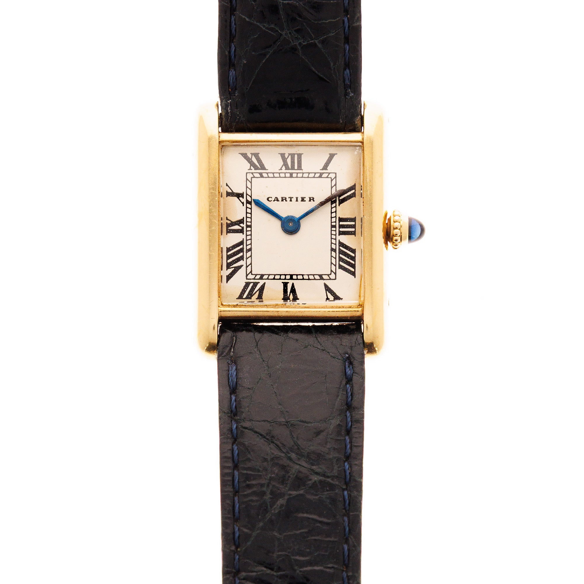Cartier Paris Yellow Gold Tank Louis Watch