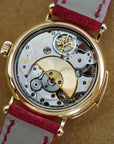Patek Philippe Rose Gold Rare Handcraft Minute Repeater Watch Ref. 7000 with Cloisonne Swallows