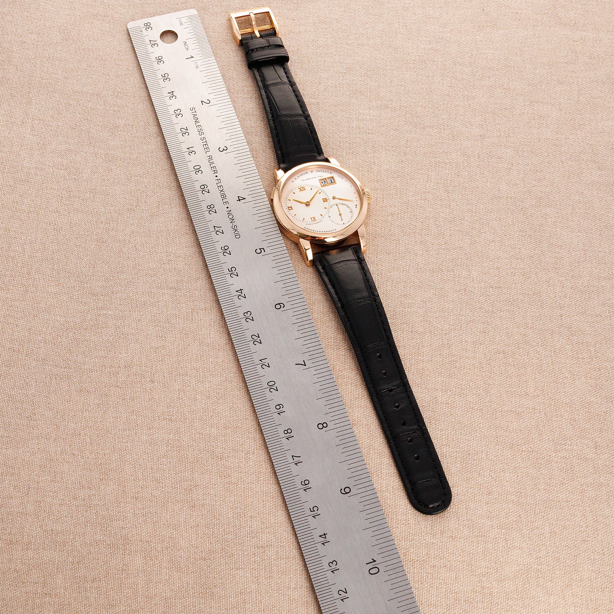 A. Lange & Sohne Rose Gold Lange 1 Ref. 101.032