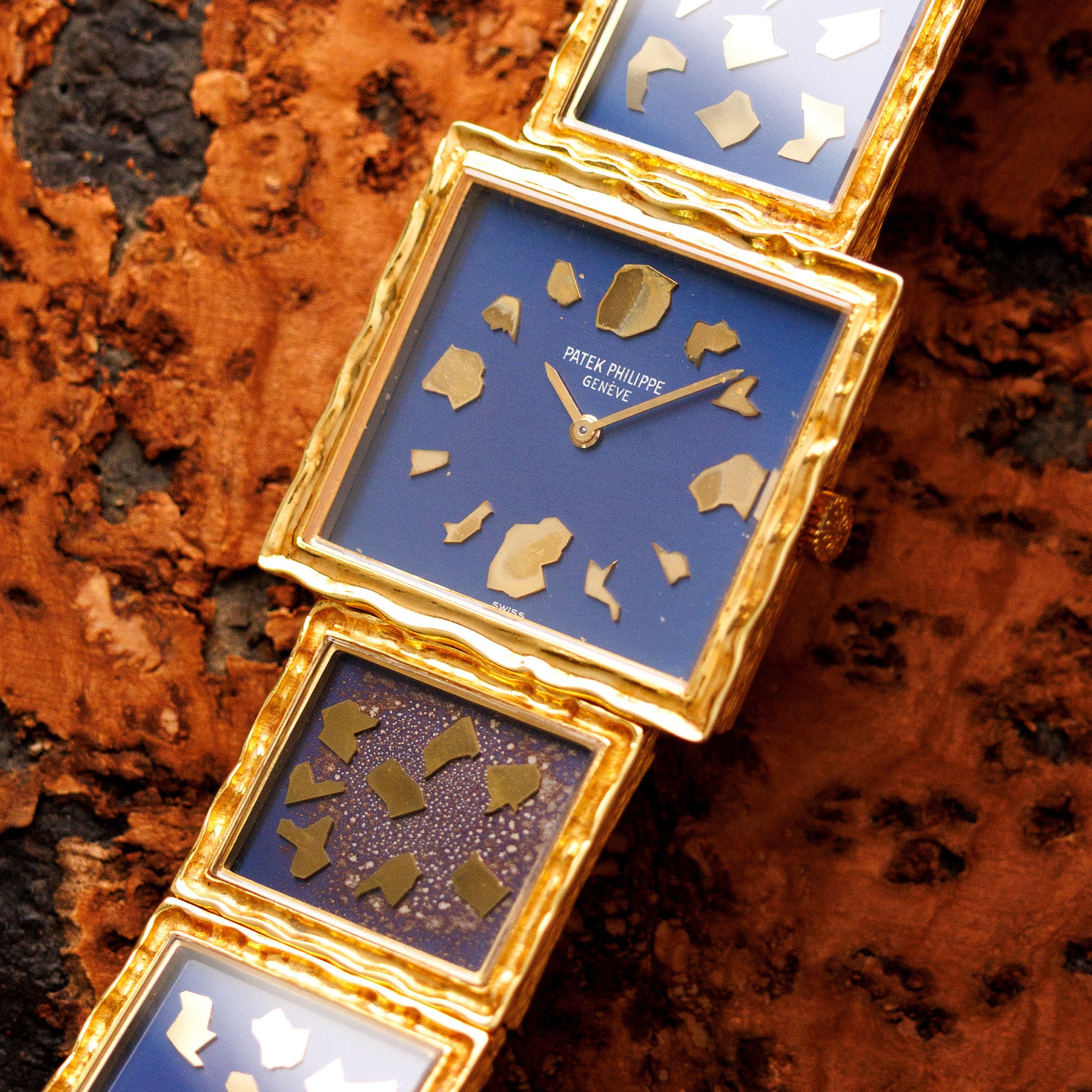 Patek Philippe - Patek Philiipe Yellow Gold Pepita Watch Ref. 4121 - The Keystone Watches