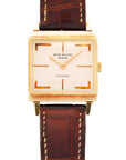 Patek Philippe Yellow Gold Square Watch Ref. 3406 Retailed by Hausmann & Co.