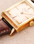 Patek Philippe Yellow Gold Square Watch Ref. 3406 Retailed by Hausmann & Co.