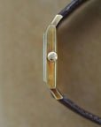 Patek Philippe Yellow Gold Square Watch Ref. 3406 Retailed by Hausmann & Co.