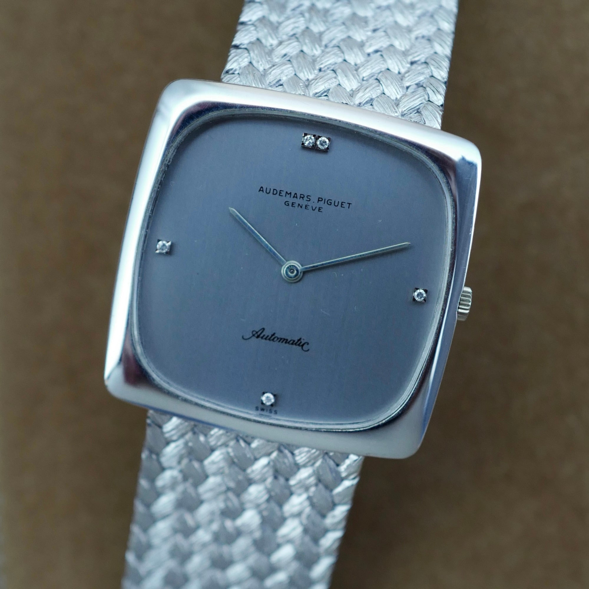 Audemars Piguet White Gold Jumbo Automatic Watch (New Arrival)