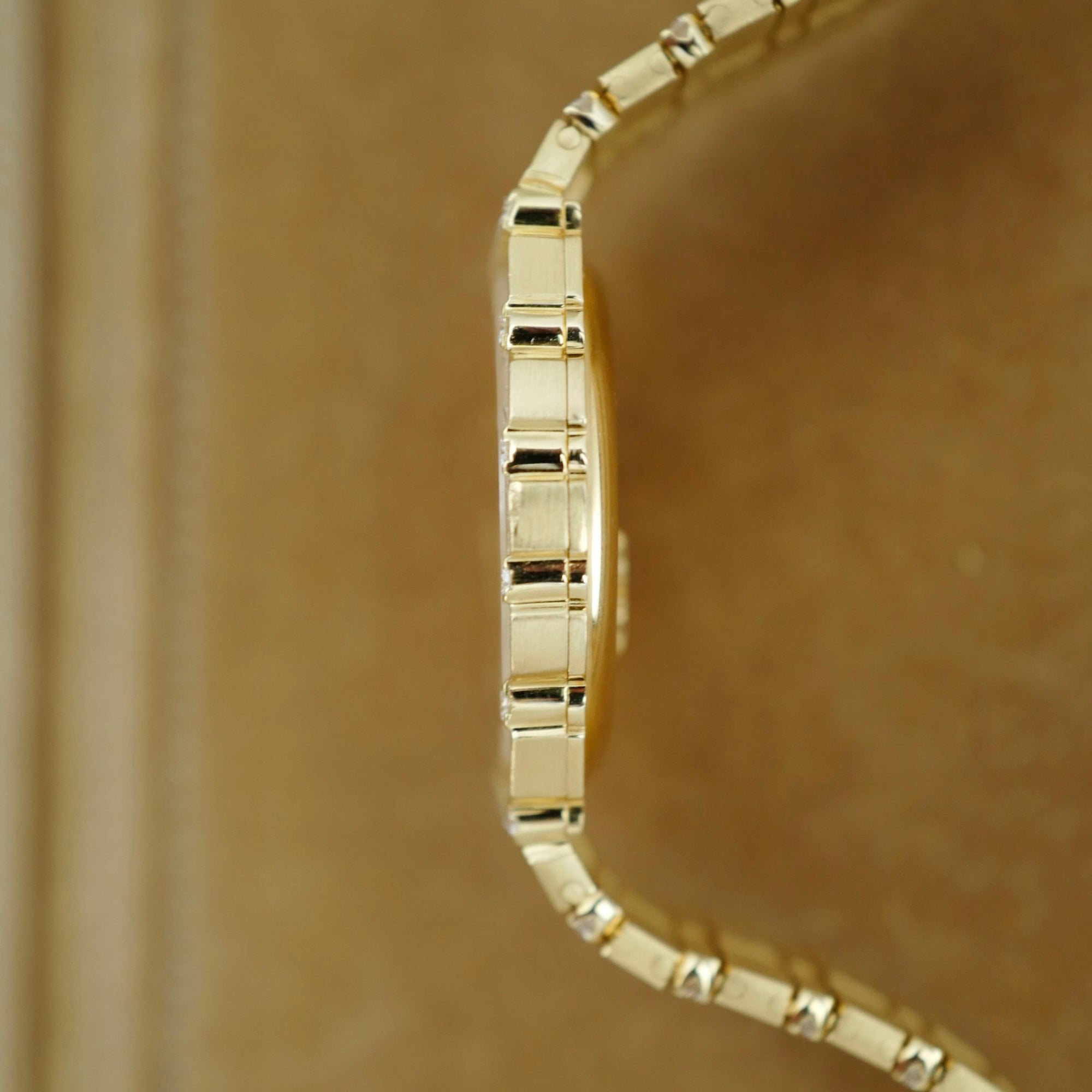 Piaget Yellow Gold Polo Watch Ref. 7661C with Original Diamonds (New Arrival)