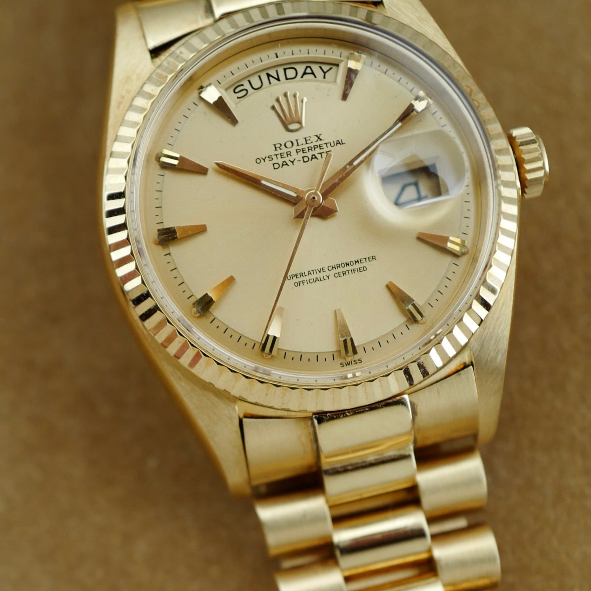 Rolex Yellow Gold Day-Date Watch Ref. 1803 with Claw Dial (New Arrival)
