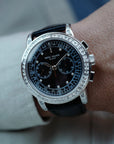 Patek Philippe White Gold Chronograph Diamond Watch Ref. 5071 (New Arrival)