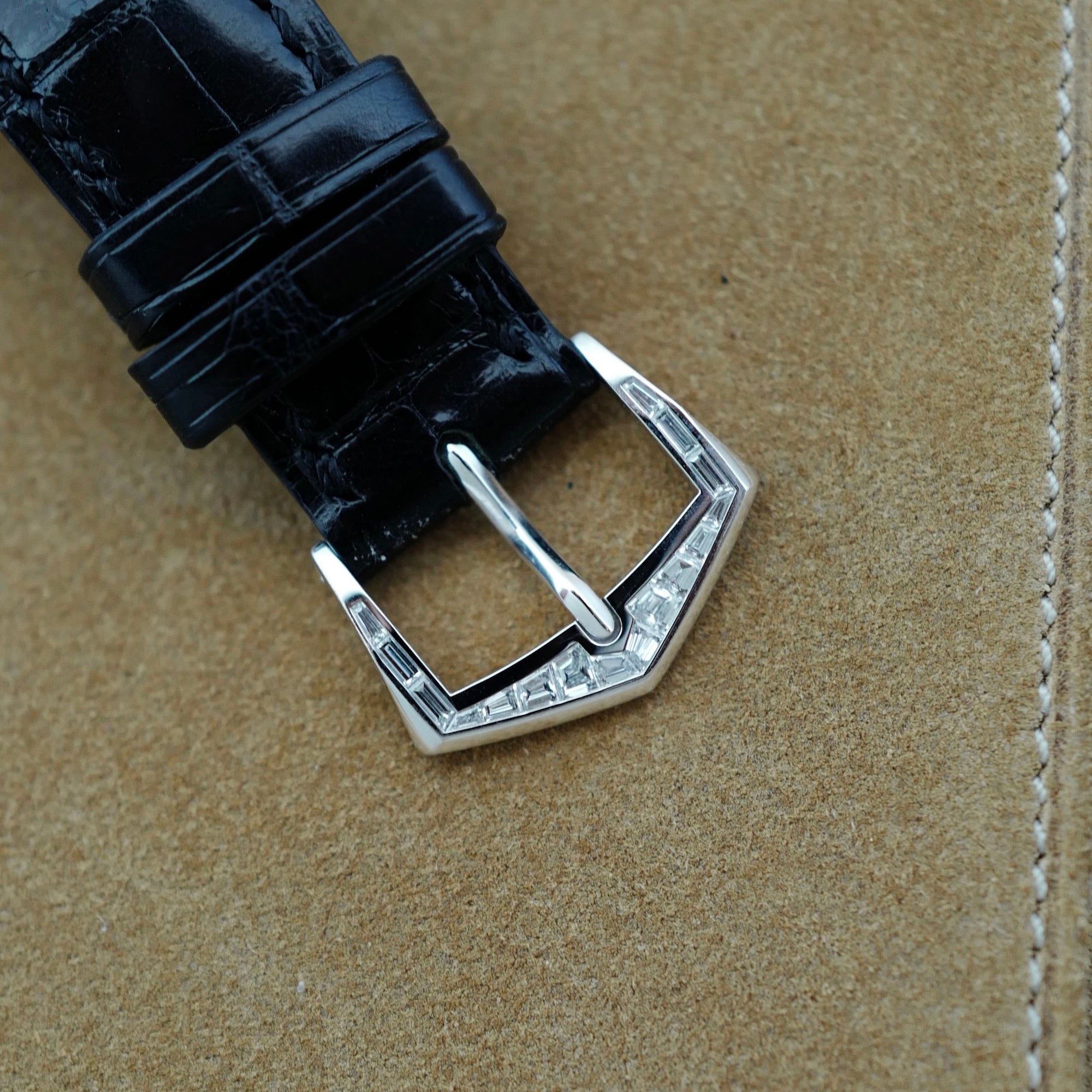 Patek Philippe White Gold Chronograph Diamond Watch Ref. 5071 (New Arrival)