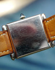 Cartier Platinum Tank Obus European Watch & Clock, 1926