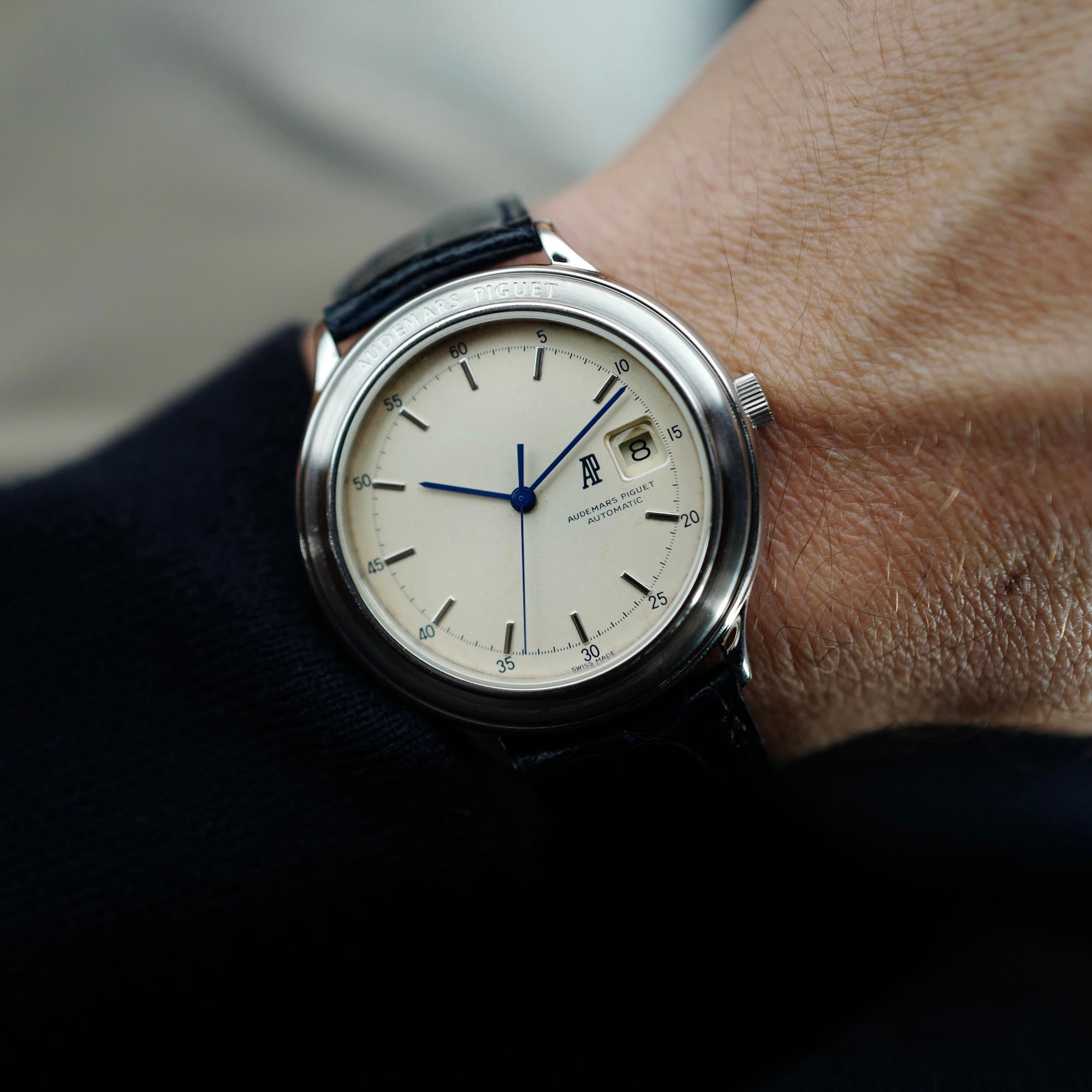 Audemars Piguet Steel Automatic Huitieme Watch Ref. 14593 (New Arrival)