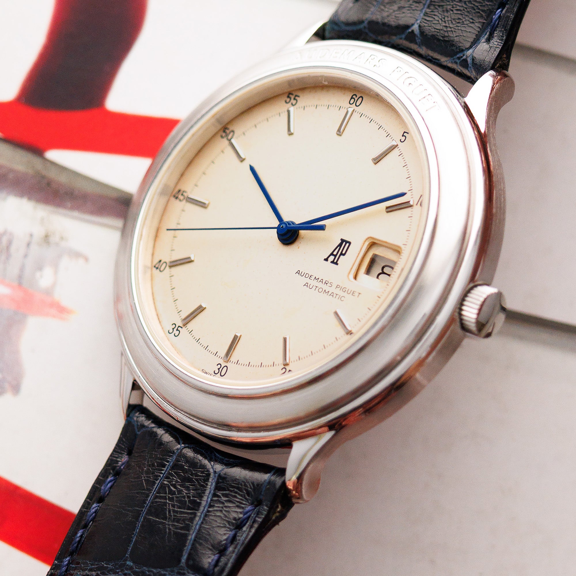 Audemars Piguet Steel Automatic Huitieme Watch Ref. 14593