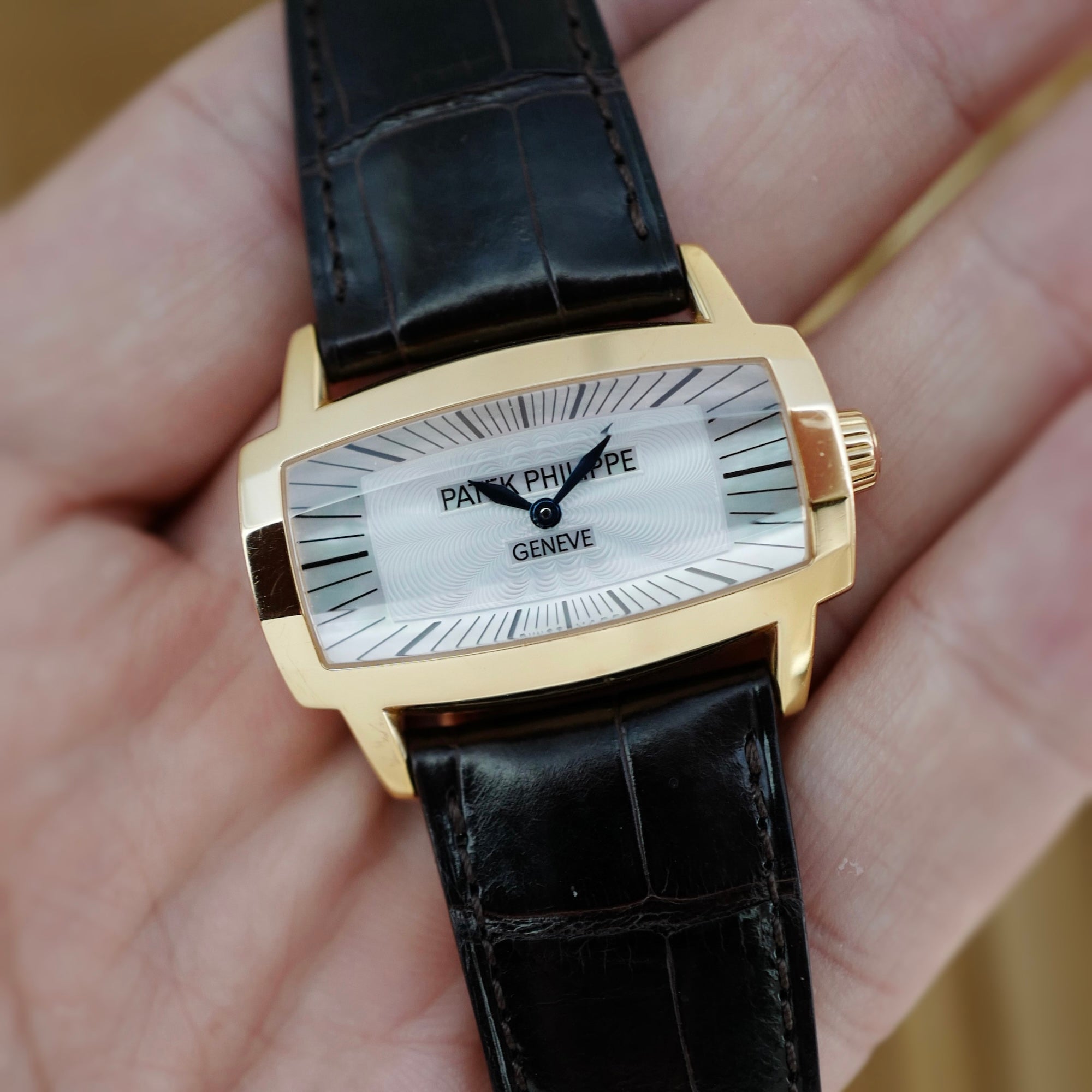 Patek Philippe Rose Gold Gondolo Gemma Ref. 4980