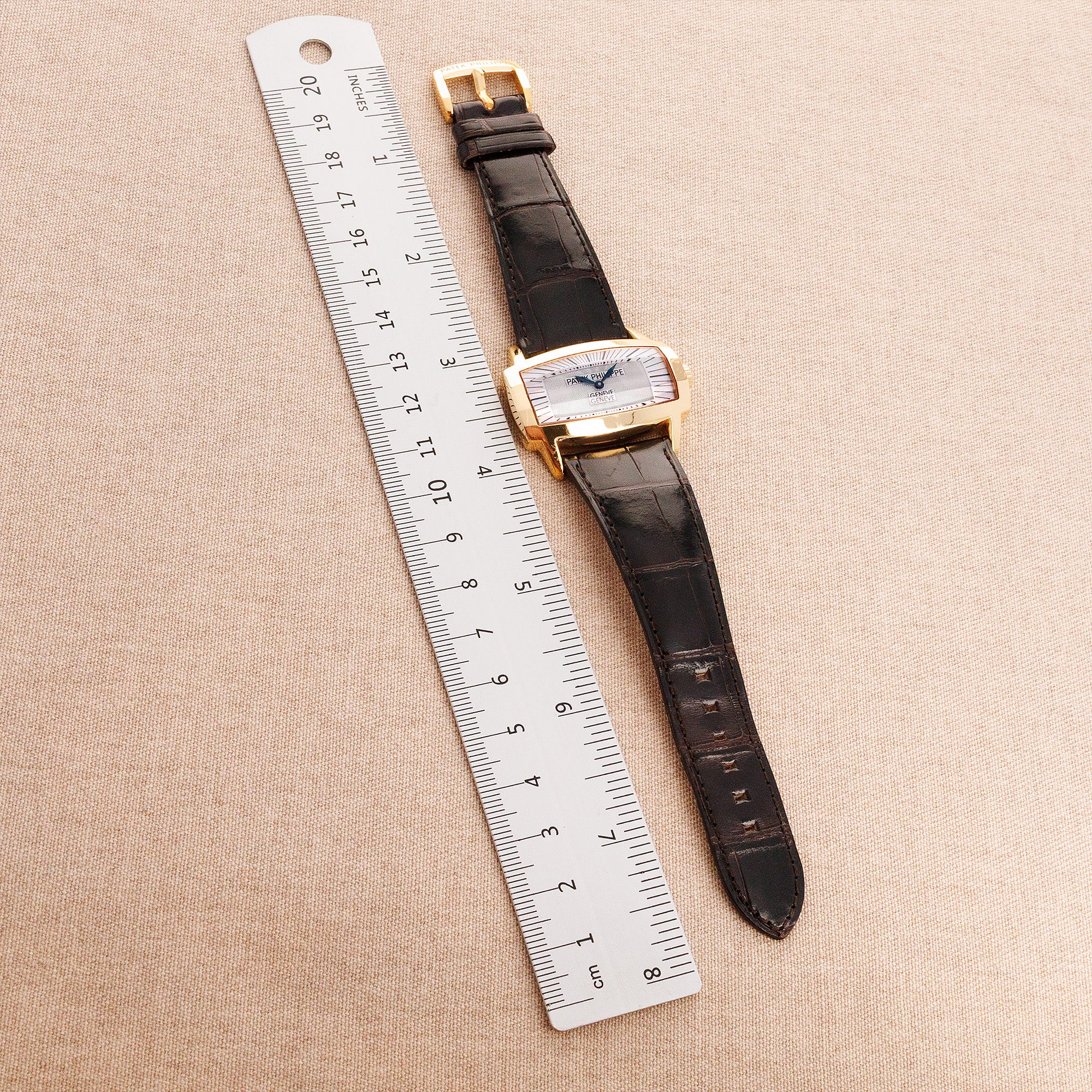 Patek Philippe Rose Gold Gondolo Gemma Ref. 4980