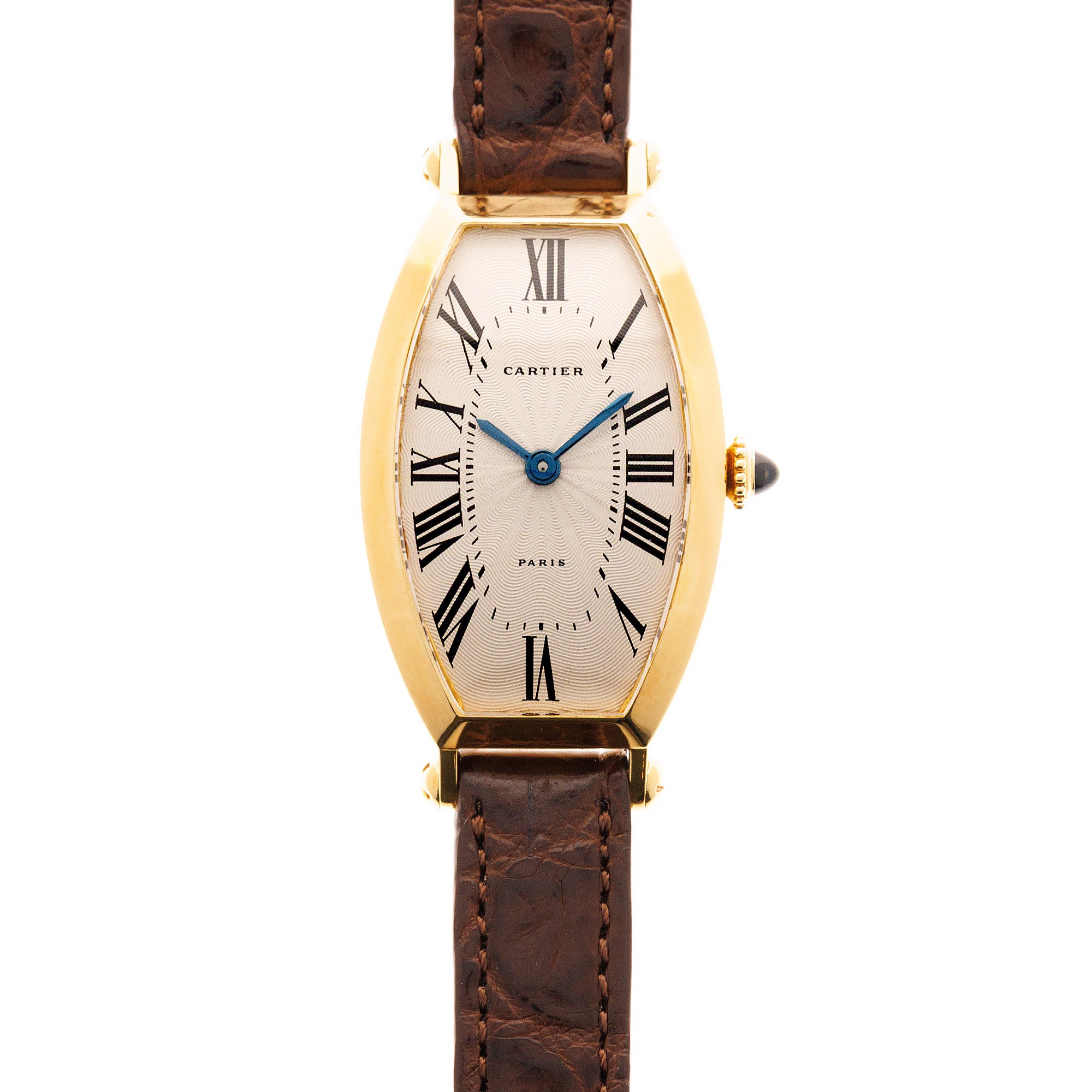 Cartier Yellow Gold Tonneau Watch, Paris 1991