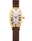 Cartier Yellow Gold Tonneau Watch, Paris 1991