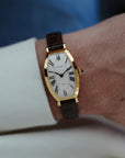 Cartier Yellow Gold Tonneau Watch, Paris 1991