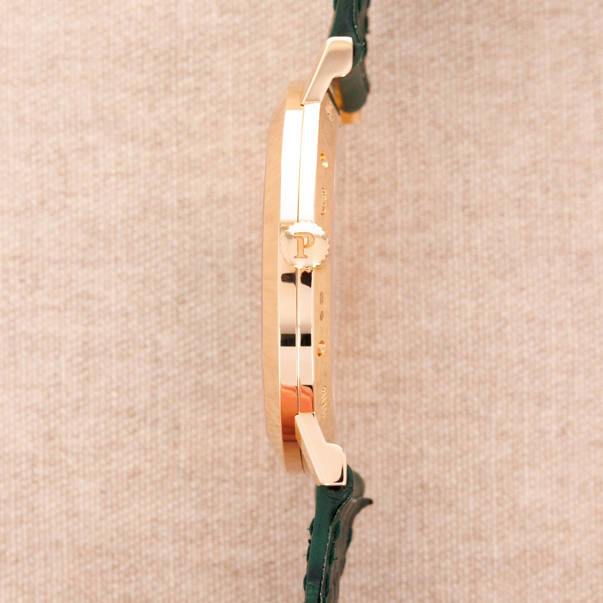 Piaget Rose Gold Altiplano Tourbillon Ref. P11485 with Malachite Marquetry Dial