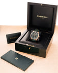 Audemars Piguet Rose Gold Code 11:59 Ref. 15210 with Green Dial