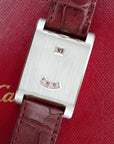 Cartier Platinum Tank A Guichet Ref. WGTA0236, 2025 Edition (New Arrival)