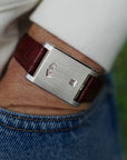 Cartier Platinum Tank A Guichet Ref. WGTA0236, 2025 Edition (New Arrival)