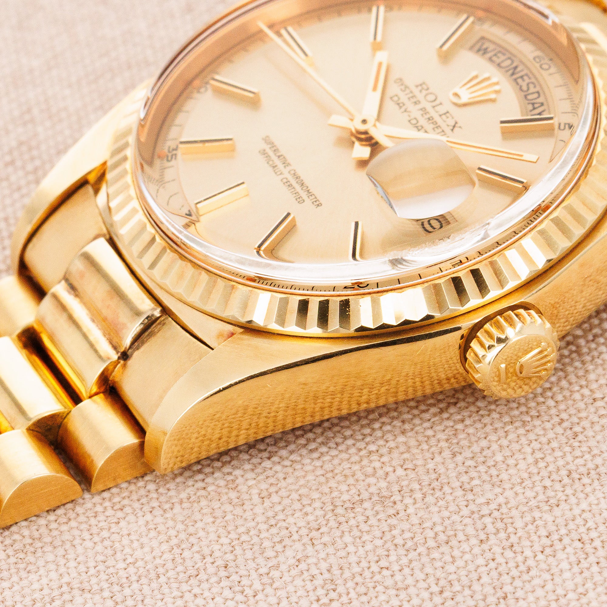 Rolex Yellow Gold Day-Date Ref. 1803 with Original Warranty, Circa 1976