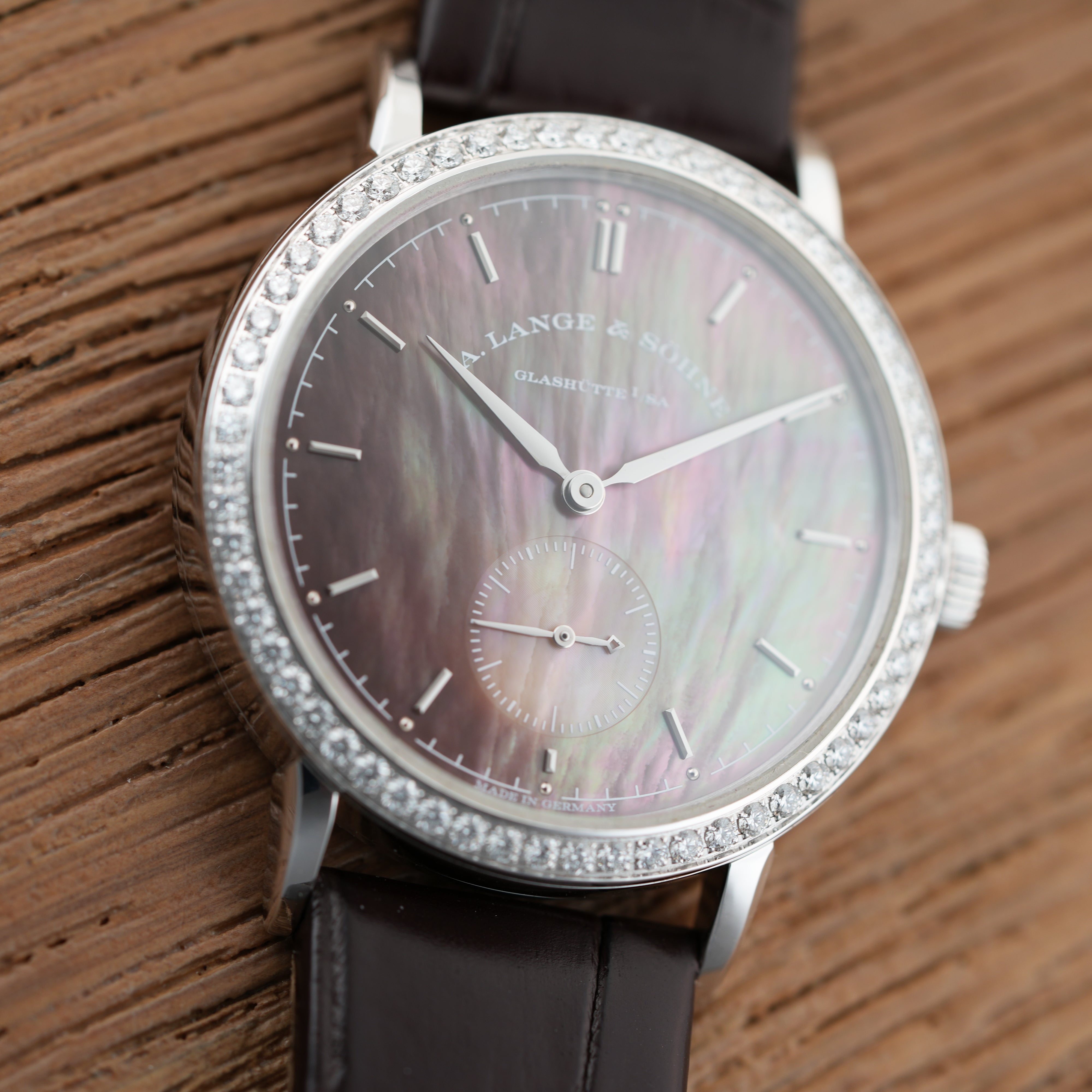 A. Lange & Sohne Saxonia 878.038 18k WG