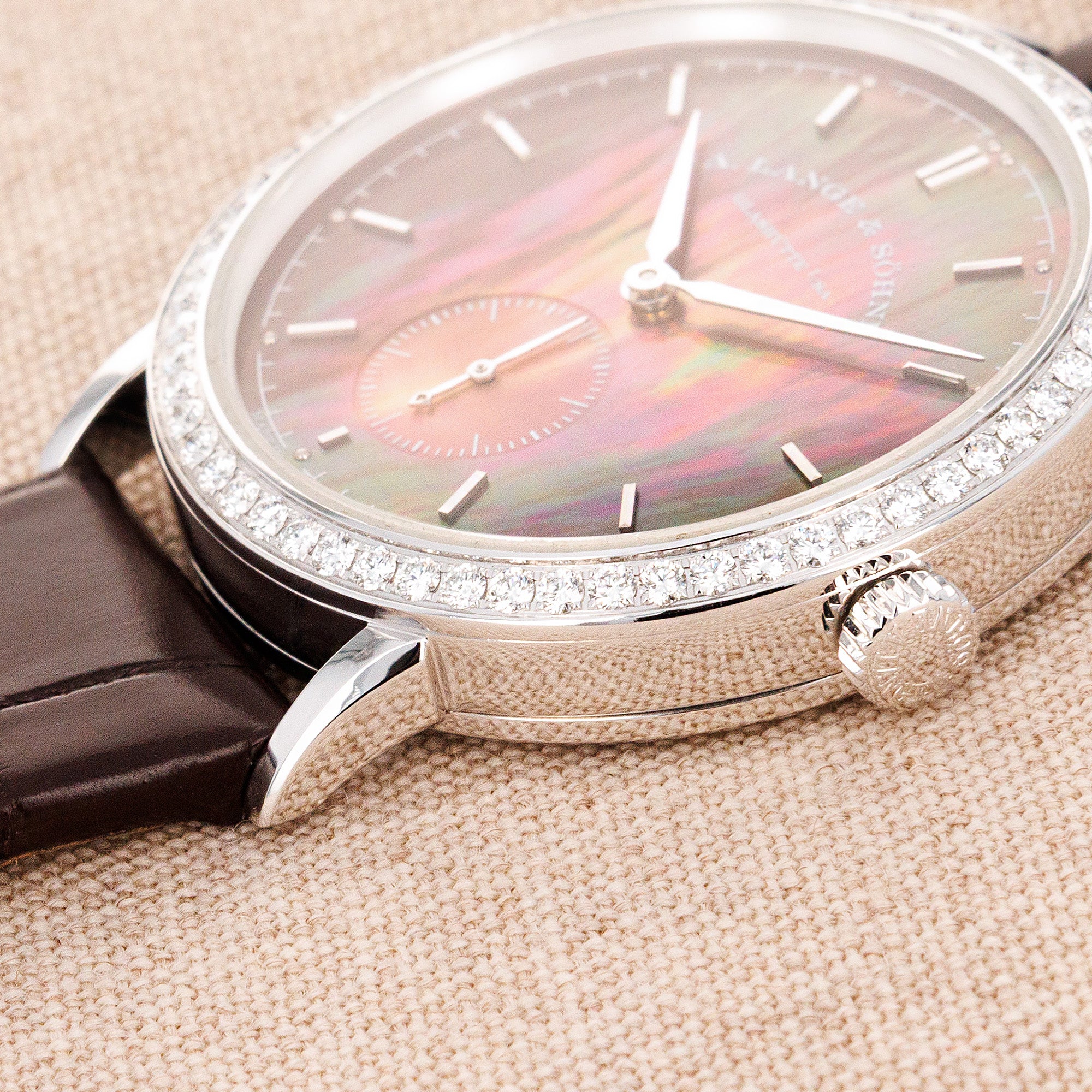 A. Lange & Sohne White Gold Saxonia Ref. 878.038