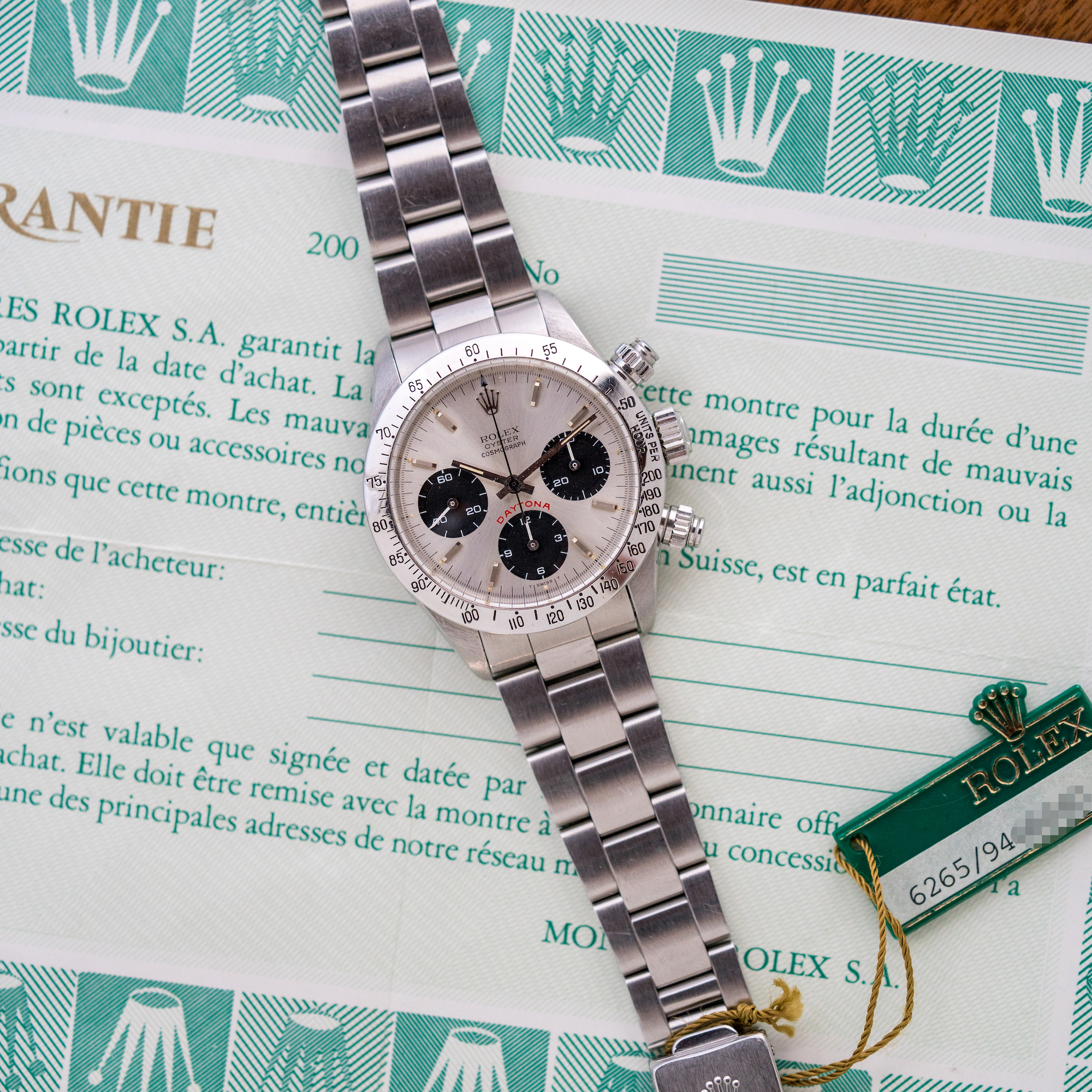 Rolex Daytona 6265 Steel