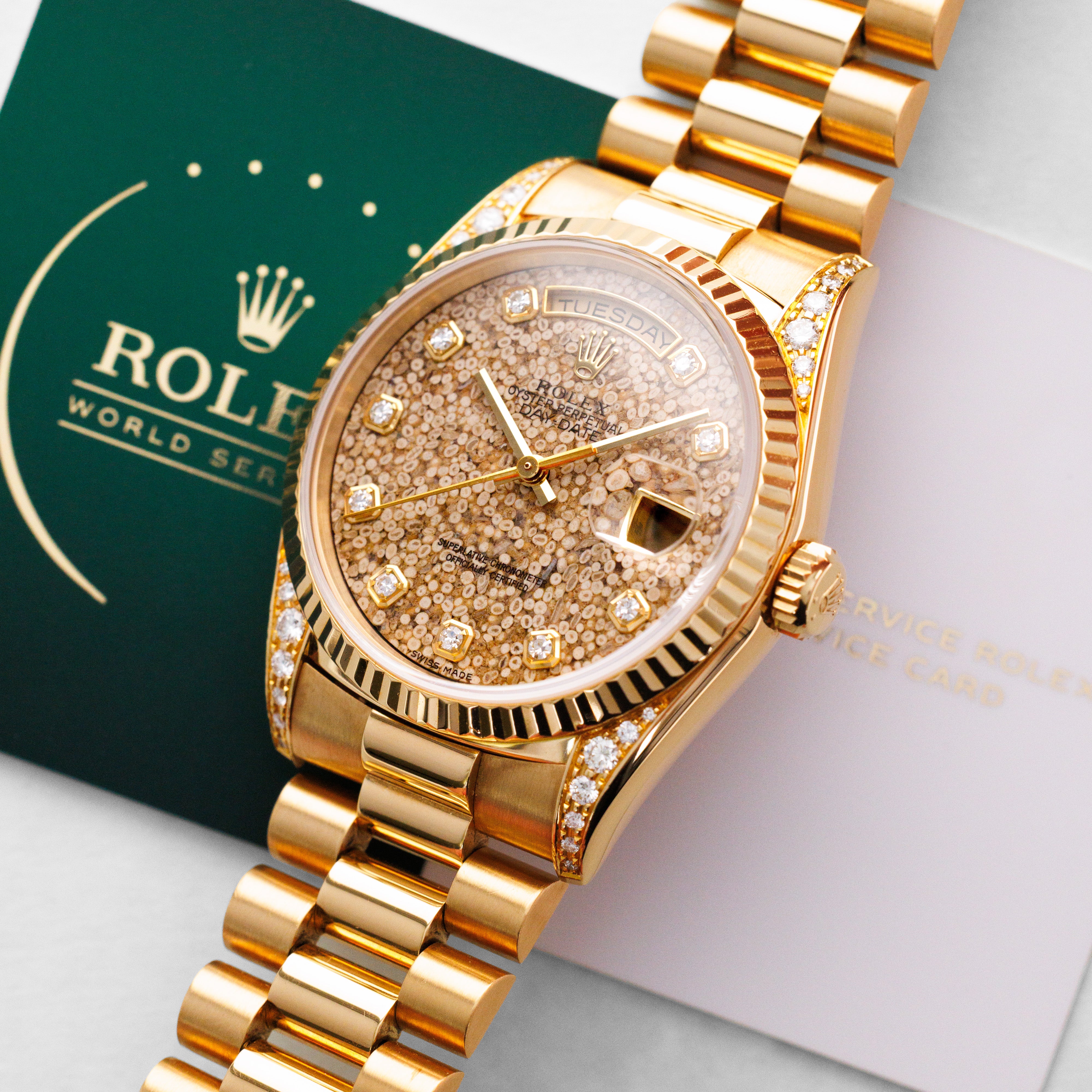 Rolex Day-Date 18338G 18k YG
