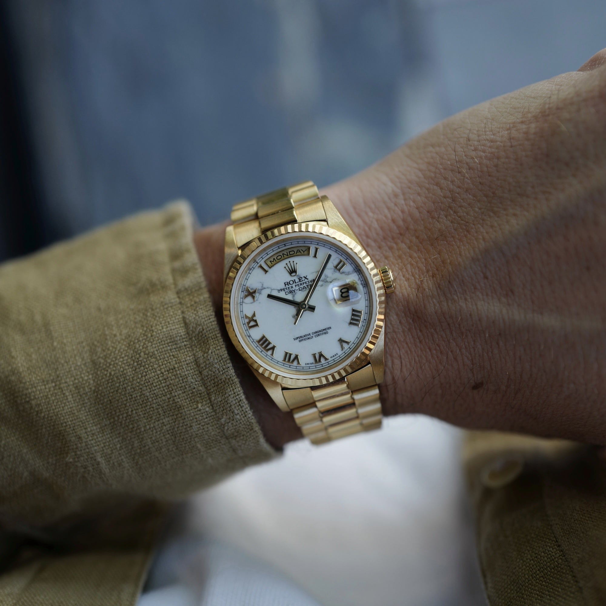 Rolex Day-Date 18238 18k YG