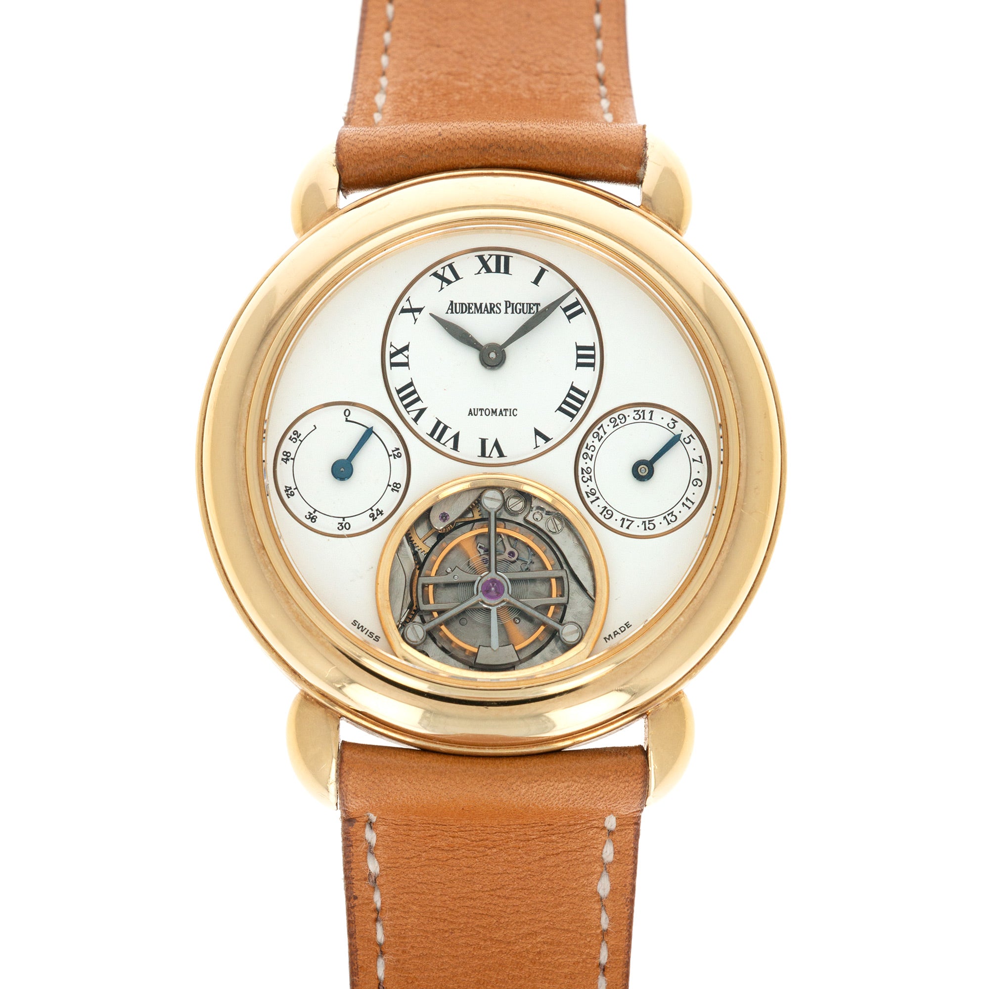 Audemars Piguet - Audemars Piguet Jules Audemars Yellow Gold Tourbillon Watch - The Keystone Watches