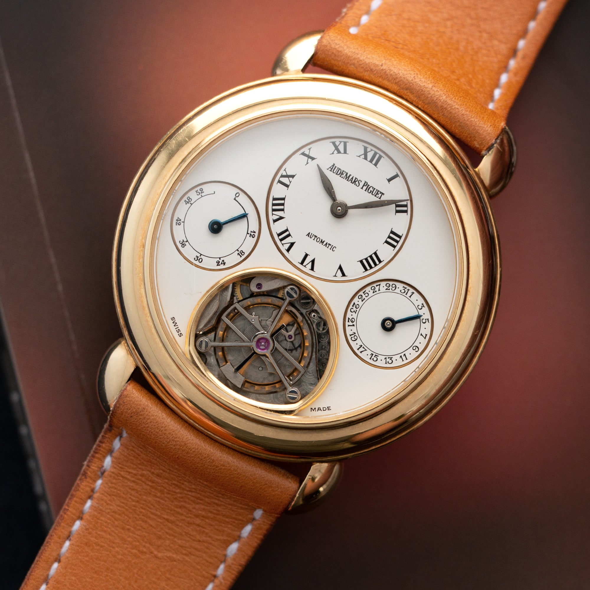 Audemars Piguet - Audemars Piguet Jules Audemars Yellow Gold Tourbillon Watch - The Keystone Watches