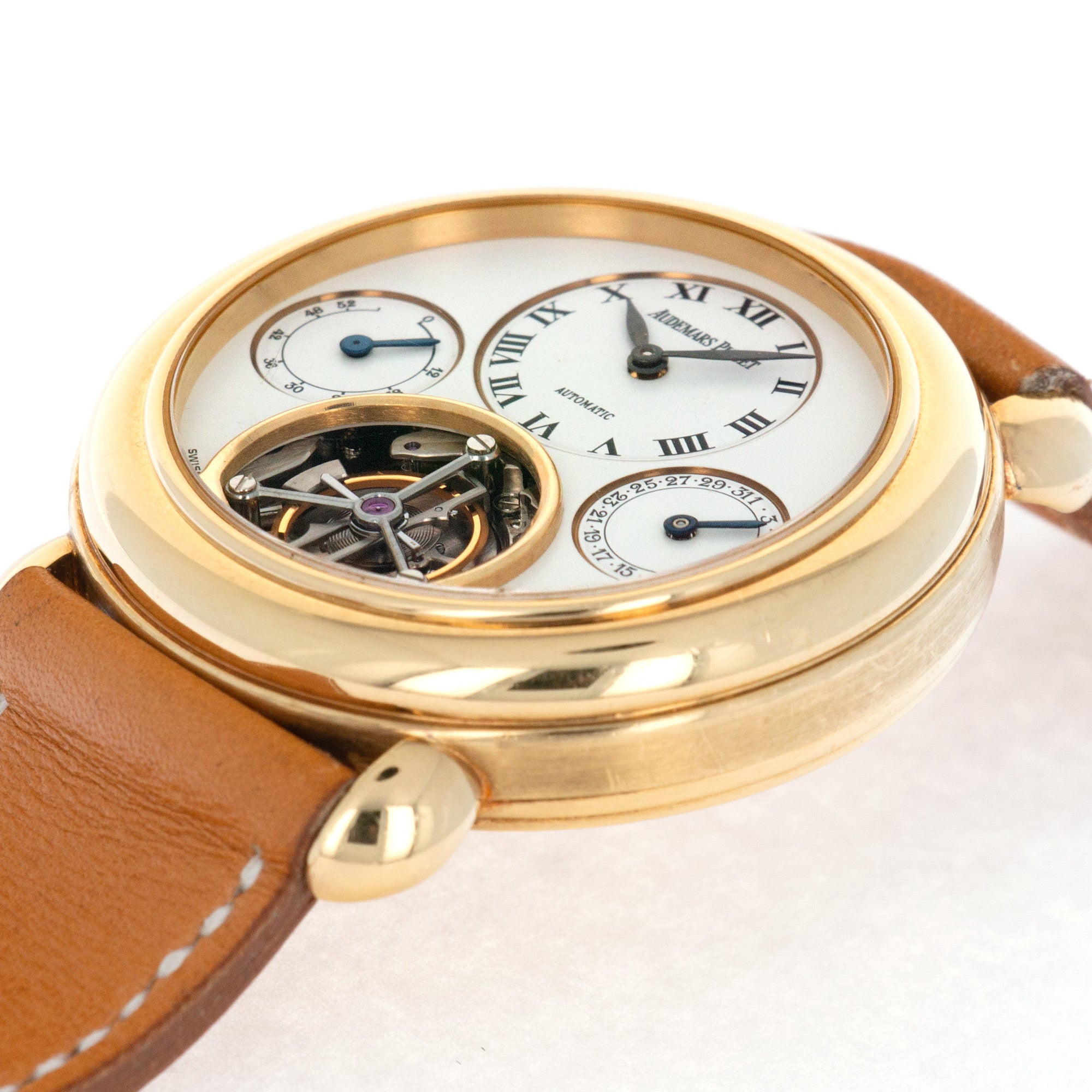 Audemars Piguet - Audemars Piguet Jules Audemars Yellow Gold Tourbillon Watch - The Keystone Watches