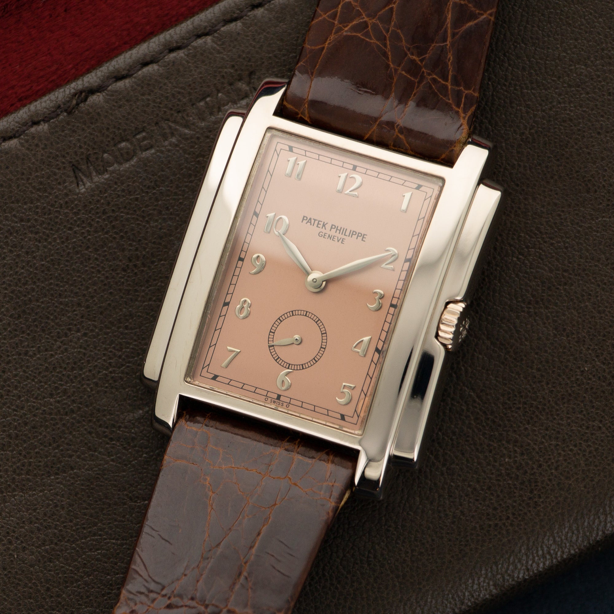 Patek Philippe - Patek Philippe White Gold Gondolo Salmon Dial Ref. 5024 - The Keystone Watches