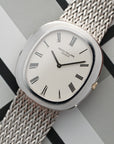 Patek Philippe - Patek Philippe White Gold Automatic Oval Bracelet Watch Ref. 3589 - The Keystone Watches