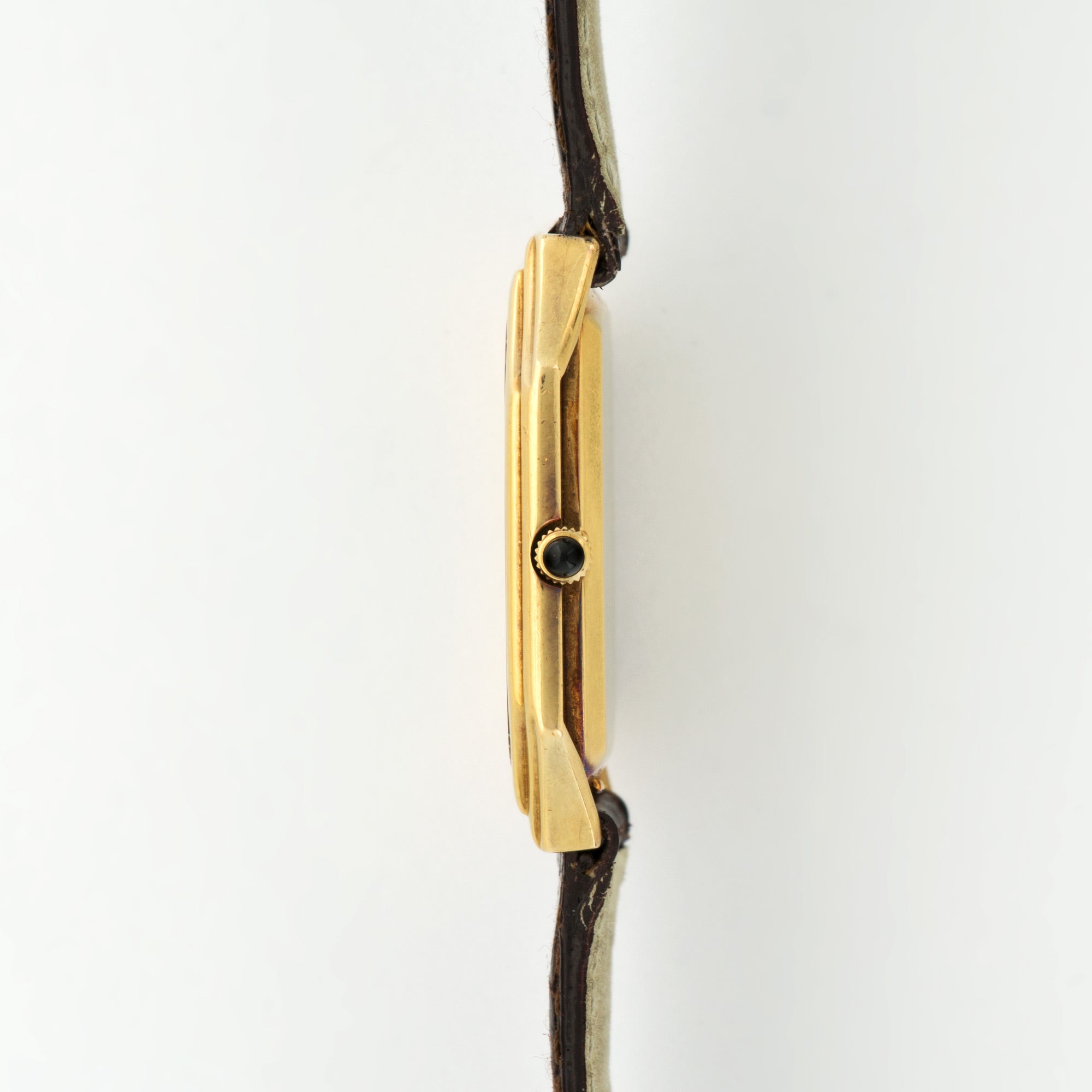 Patek Philippe - Patek Philippe Yellow Gold Onyx Dial Strap Watch Ref. 3729 - The Keystone Watches