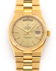 Rolex - Rolex Yellow Gold Day-Date OysterQuartz Watch Ref. 19018, in Never Worn Condition - The Keystone Watches