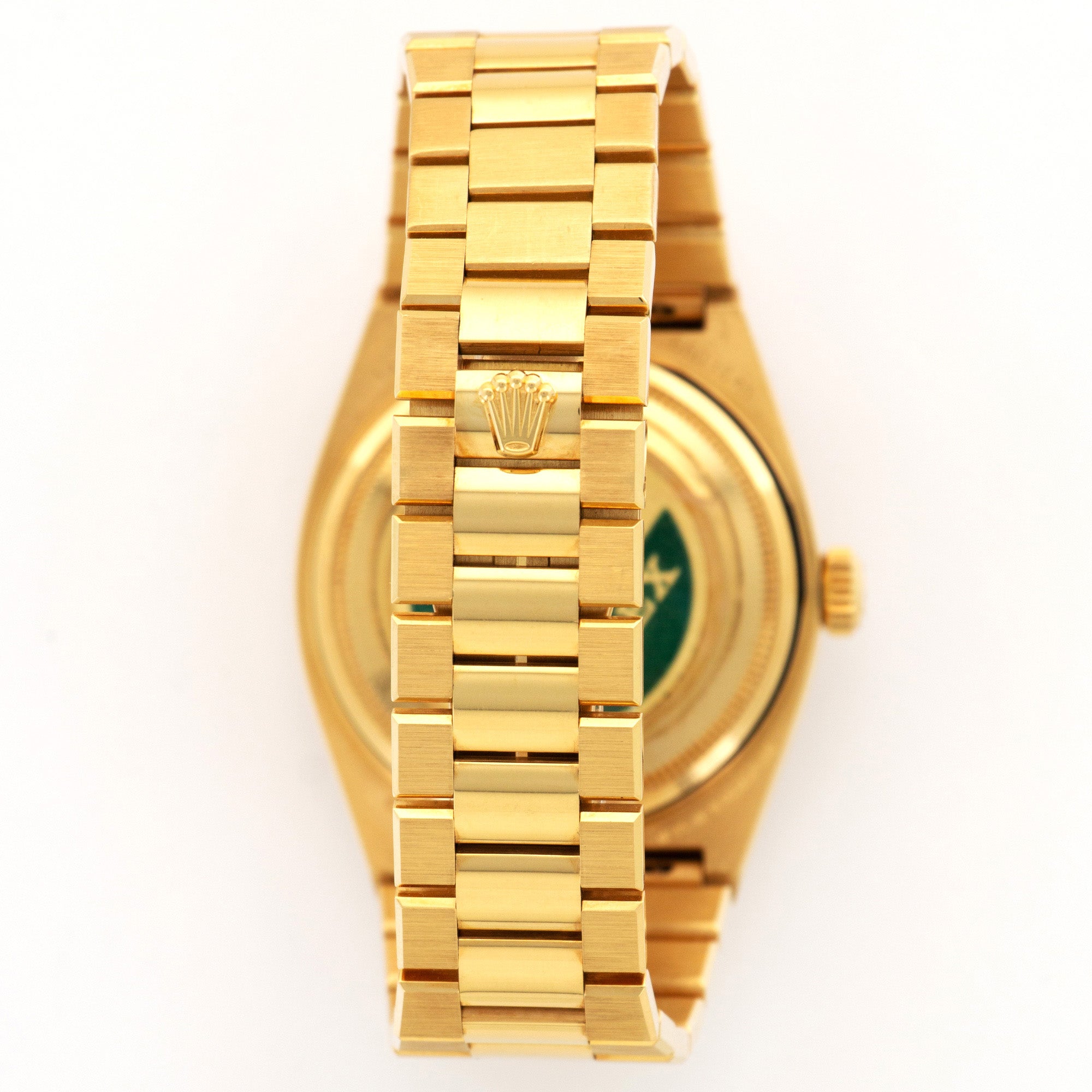 Rolex - Rolex Yellow Gold Day-Date OysterQuartz Watch Ref. 19018, in Never Worn Condition - The Keystone Watches