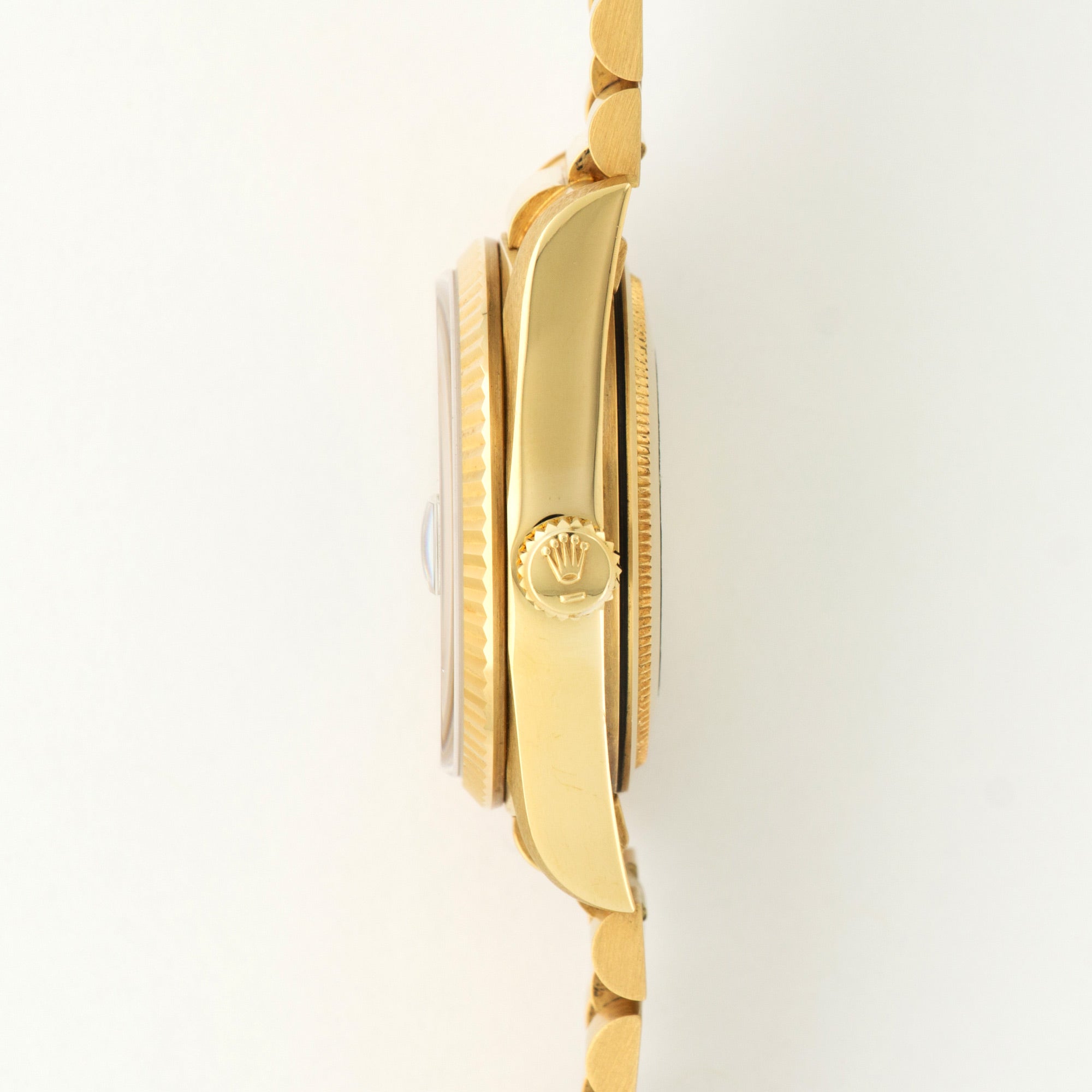 Rolex - Rolex Yellow Gold Day-Date Baguette Diamond Watch- N.O.S. - The Keystone Watches