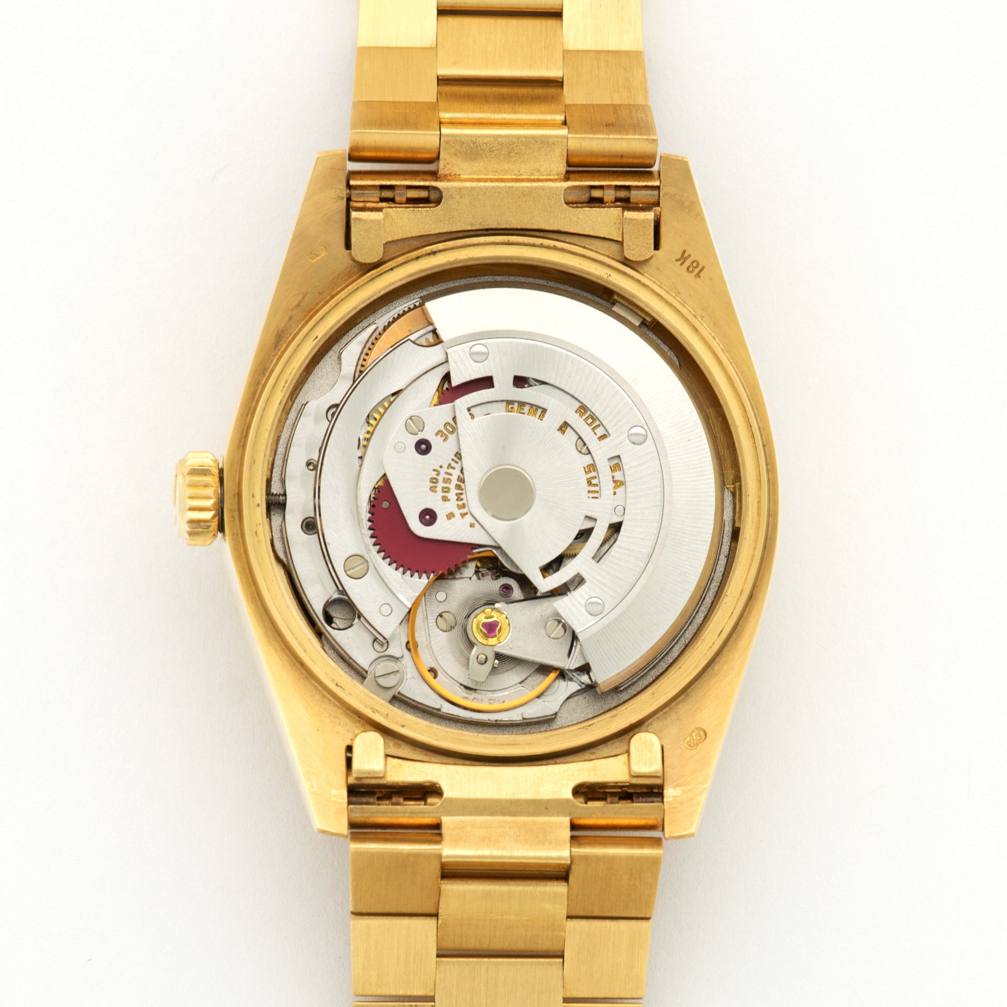 Rolex - Rolex Yellow Gold Day-Date Baguette Diamond Watch- N.O.S. - The Keystone Watches