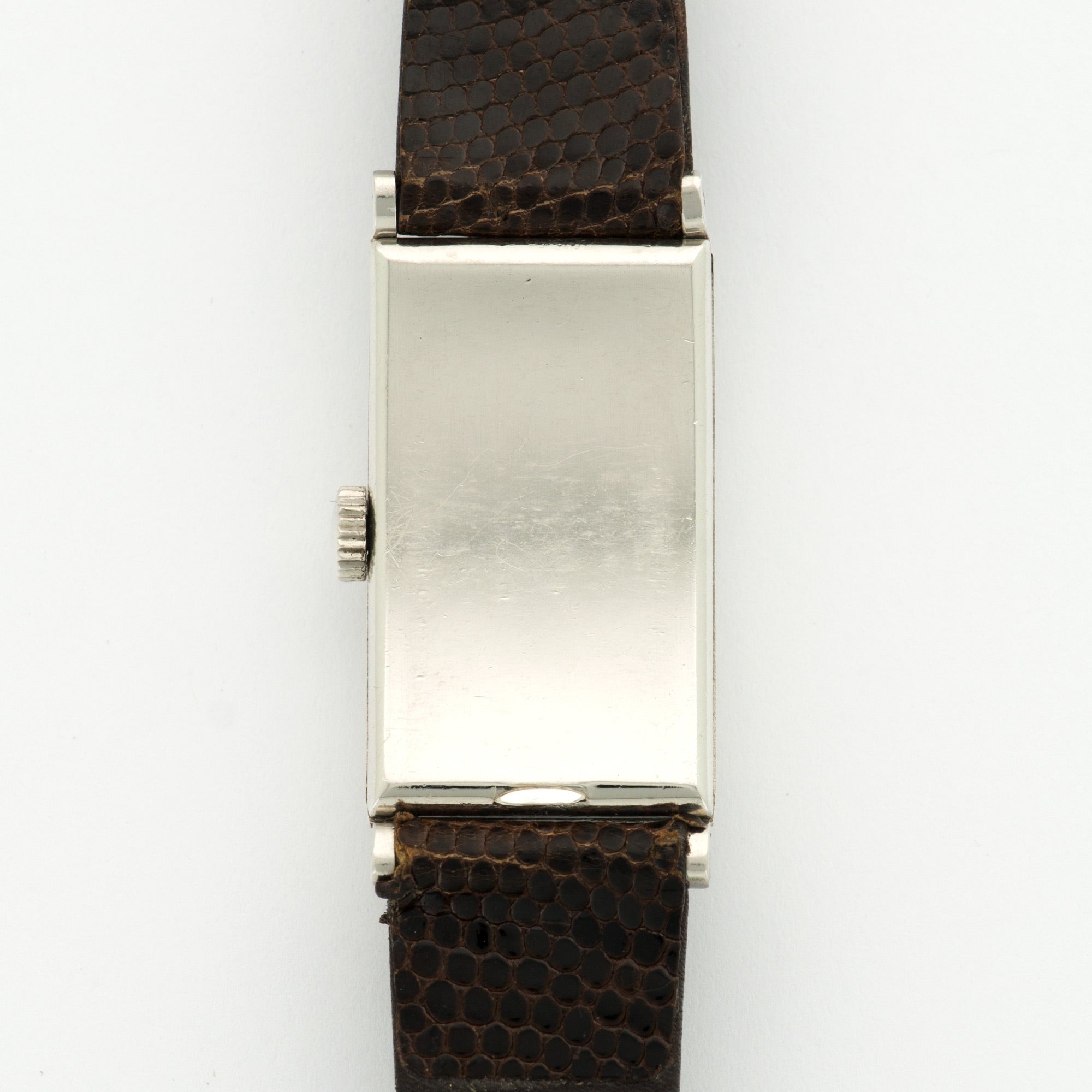 Patek Philippe - Vintage Patek Philippe Platinum Rectangular Diamond Watch Ref. 425 - The Keystone Watches