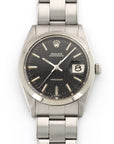 Rolex - Rolex Steel OysterDate Black Gilt Dial Watch Ref. 6694 - The Keystone Watches