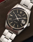 Rolex - Rolex Steel OysterDate Black Gilt Dial Watch Ref. 6694 - The Keystone Watches