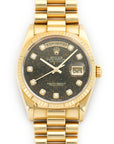 Rolex - Vintage Rolex Day-Date Ammonite Stone Diamond Dial Ref. 18238 - The Keystone Watches