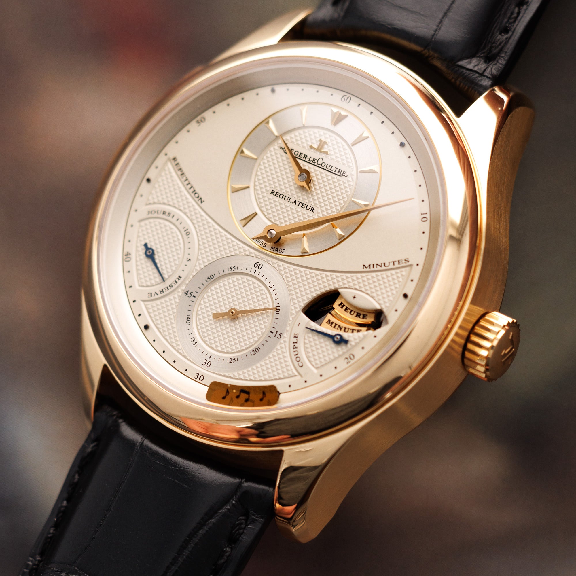 Jaeger LeCoultre Master Grande Minute Repeater Watch Ref