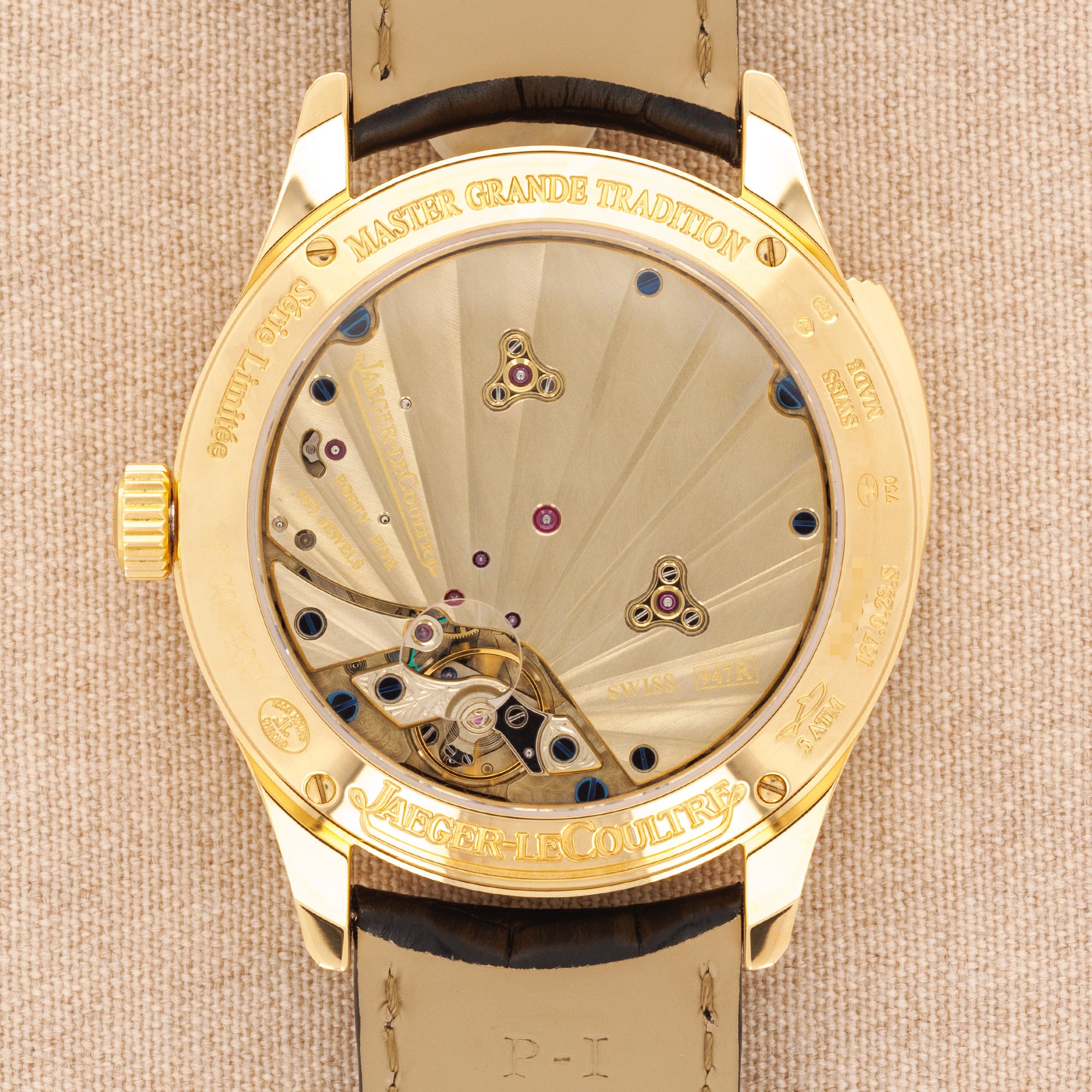 Jaeger LeCoultre - Jaeger LeCoultre Master Grande Minute Repeater Watch Ref. Q5011410, Limited to 100 Pieces - The Keystone Watches