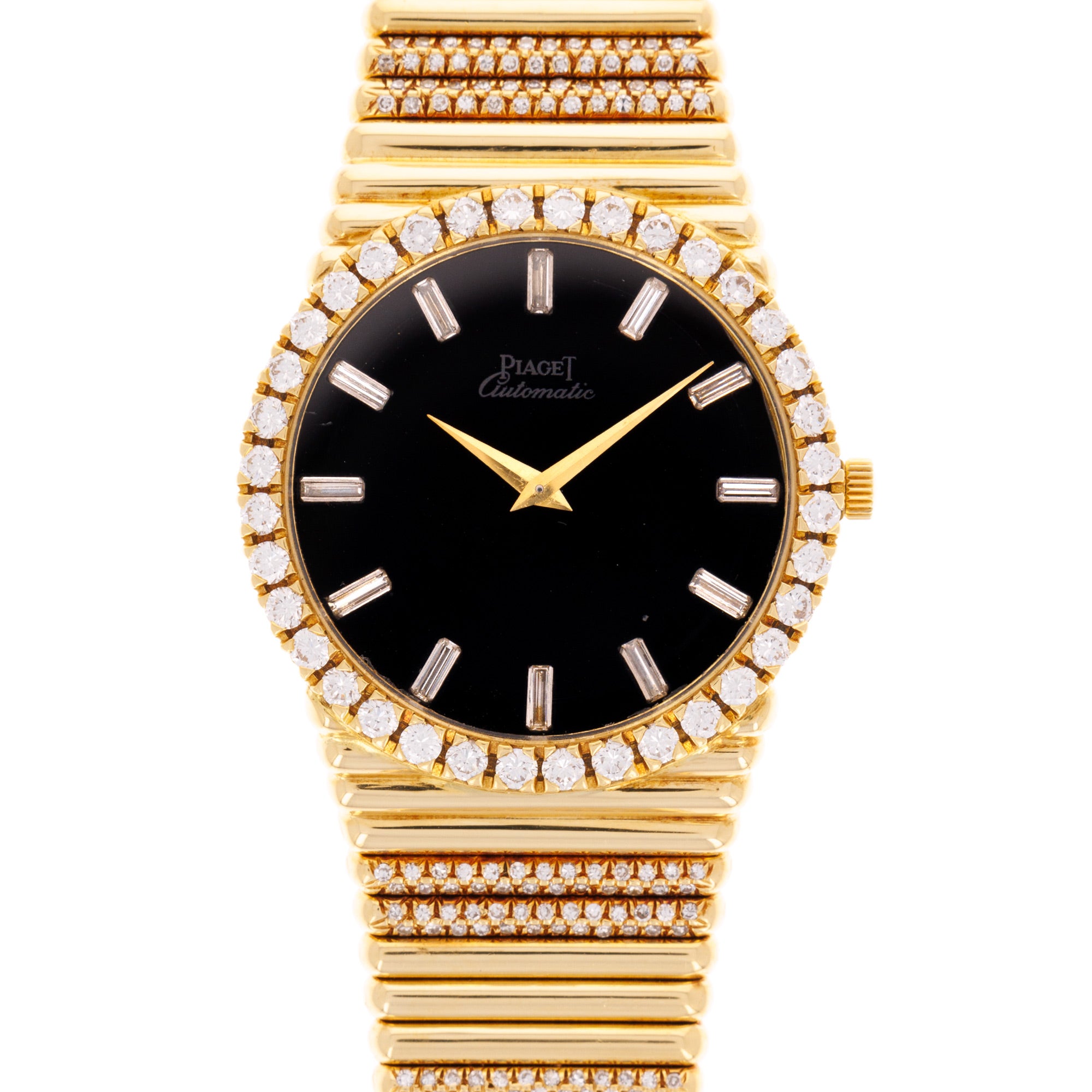Piaget - Piaget Yellow Gold Emperador Diamond Watch Ref. 12336 - The Keystone Watches