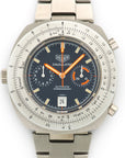 Heuer - Heuer Calculator Chronograph Ref. 150.633 in New Old Stock Condition - The Keystone Watches
