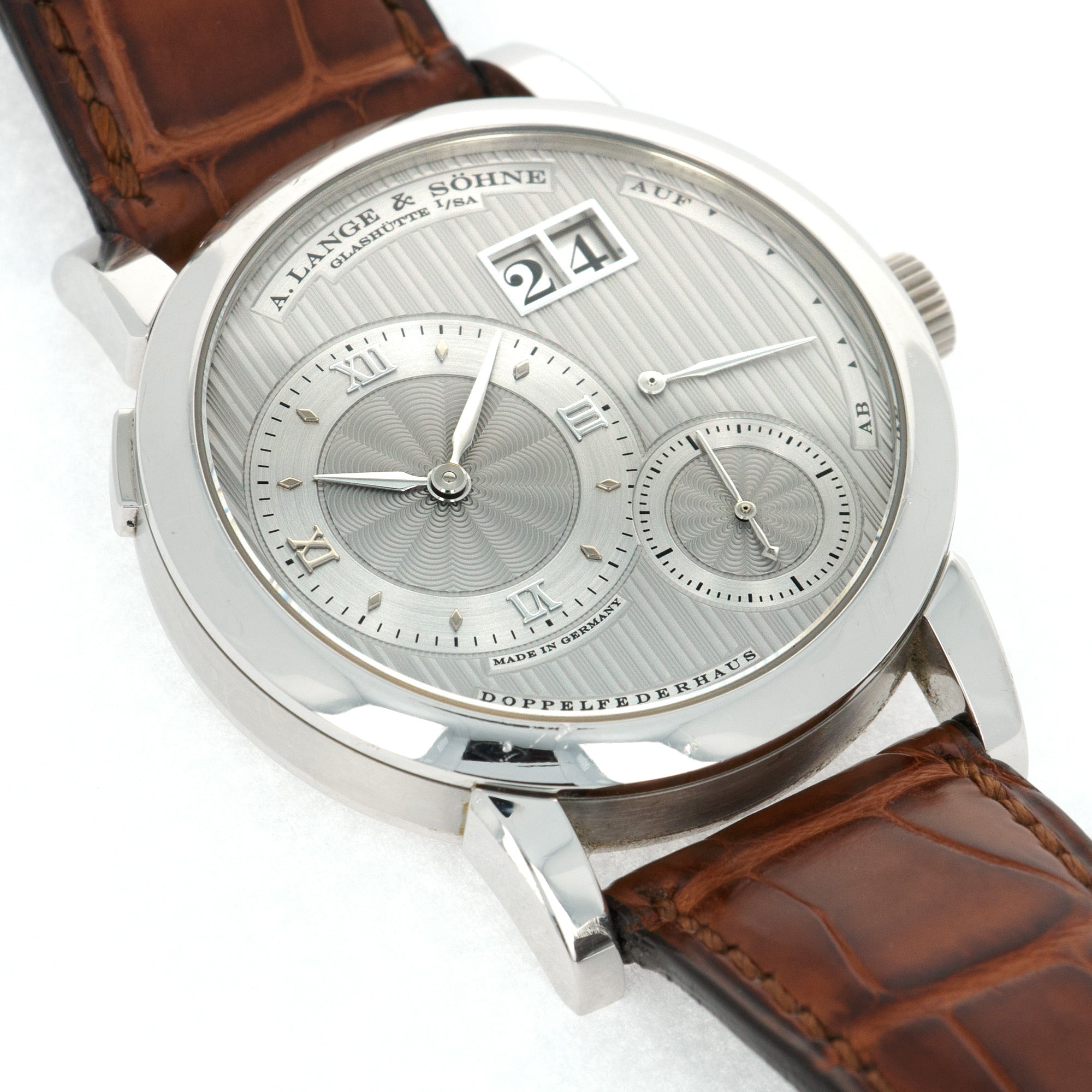 A. Lange &amp; Sohne - A. Lange &amp; Sohne Platinum Lange One for Sincere Singapore Ref. 112.049 - The Keystone Watches